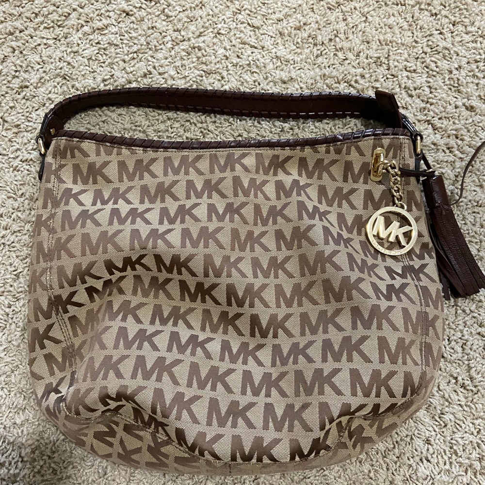 Brown Michael Kors Shoulder Bag